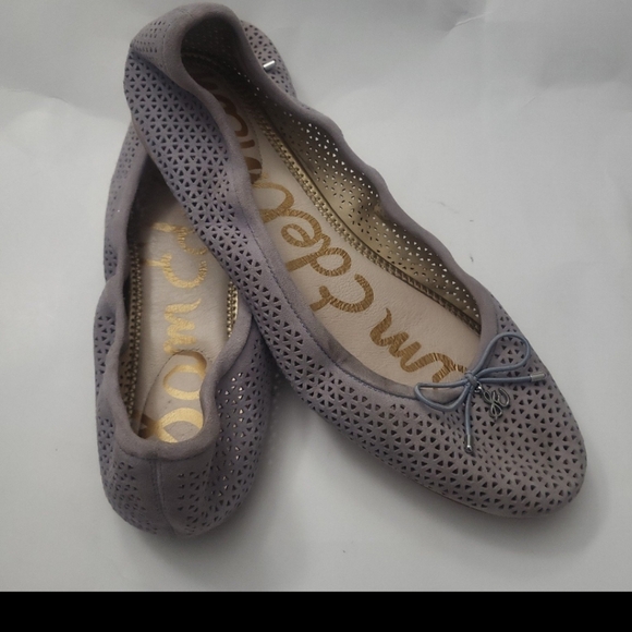 Sam Edelman women's shoes flats gray leather Felicia 2 size 10 - Picture 6 of 7